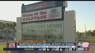 Several boys have sex with girl 15 in Ft. Myers high school bathroom