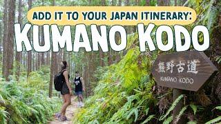 4K Japans TOP HIKING SPOT Kumano Kodo  Our 3 DAY experience