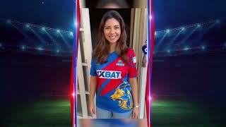 The renowned TV actress Sunita Marshall sends her wishes and support for Karachi Kings. ️