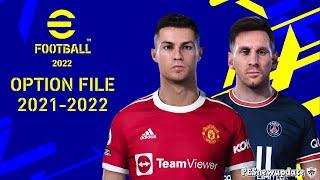 PES 2021 PC Option File Season 20212022