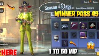 Pubg Mobile Lite Season 49 Winner Pass   1 To 50 Wp All Confirmed Rewards Pubg Mobile Lite 