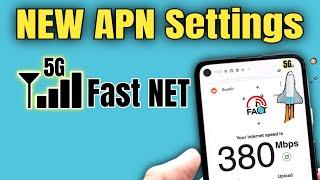 Enable original 5G internet settings for Vodafone  Vodafone 5G APN for Android