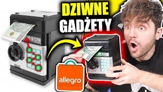 Testuje DZIWNE GADŻETY z Allegro *własny sejf*