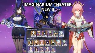 NEW Imaginarium Theater Act 1 - Act 8 Hard Mode Full Run  Genshin Impact