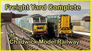 FREIGHT YARD COMPLETE at Chadwick Model Railway  222.