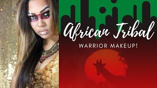 AFRICAN TRIBAL MAKEUP