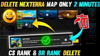 How To Delete Nexterra Map  Free Fire Max Nexterra Map Delete Kaise Kare  Nexterra Map Delete