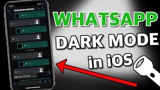 WhatsApp Darkmode für iPhone iOS aktivieren