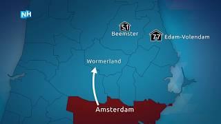 Zo veel mensen verhuisden vanuit Amsterdam naar de regio Zaanstreek-Waterland