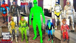 New Skins Bodysuits GTA 5 Online Arena War Clothes Robot Suit Space Suit Alien Suit Astronaut Suit