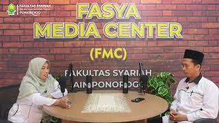 Bincang-bincang Perdana Bersama Dekan di Podcast Fasya Media Center FMC tentang Fakultas Syariah