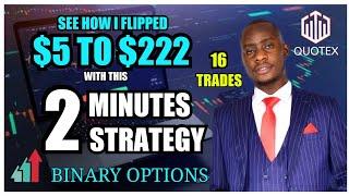 This NEW 2 Minutes Binary Options Strategy Works Like Magic  Price Action Strategy MUST WATCH