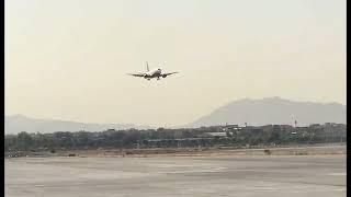 Varesh Airlines B737 Landing Tehran Mehrabad Airport