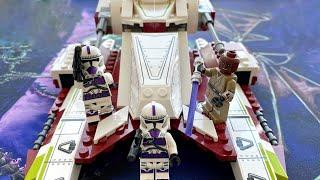 Lego Star Wars Republic Fighter Tank 75342 Review обзор на русском