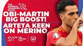 The Arsenal Transfer Show EP478 Its Coming Home? Mikel Merino Obi-Martin Nketiah Tavares & More