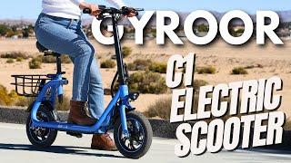 The Gyroor C1 Electric Scooter Review  Assembly Features & Commuting