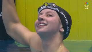 Kate Douglass leads womens 4x100m freestyle relay  U.S. Olympic Swimming Trials presented by Lilly