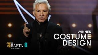 Baz Luhrmann Collects Catherine Martins Costume Design BAFTA For Elvis  EE BAFTAs 2023
