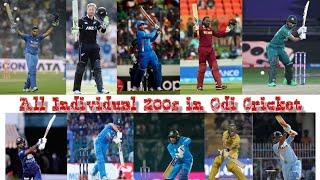 All Individual Double Centuries in Odi Cricket  All 200 Runs in an Innings Players 2024 Updated