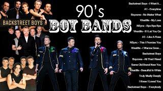90s BOYBANDS - Backstreet Boys Boyzone Westlife NSync Westlife BSB A1 Blue
