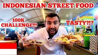 100K INDONESIAN STREET FOOD CHALLENGE Blok M Square Jakarta