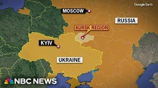 Ukraine pursuing limited incursions on Russian border