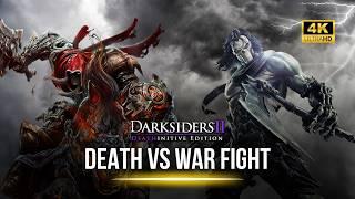 Death Vs War Full Fight CrowFather - Darksiders 2 Deathinitive Edition  4K 60FPS HDR