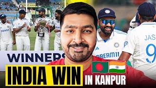 India  beat Bangladesh  in Kanpur Test Match  India versus Bangladesh Test Series 2024  News 