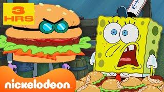 SpongeBob  La MIGLIORE compilation del Krusty Krab in SpongeBob   3 ore  Nickelodeon Italia