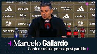 EN VIVO Marcelo Gallardo habla en conferencia de prensa tras River vs. Talleres