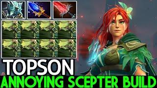 TOPSON Windranger 100% Unstoppable Annoying Scepter Build Dota 2