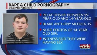 19-year-old arrested for rape child pornography