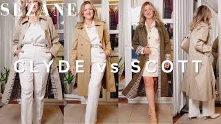 SEZANE Scott Trench Coat vs Clyde Trench Coat - WHICH ONE TO CHOOSE?  Spring 2024