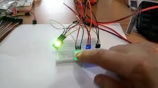 Сенсорная кнопка с подсветкой 3-6 вольт