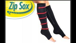 Zip Sox Компрессионные гольфы отзывы Обзор гольфы от варикоза цена купить описание