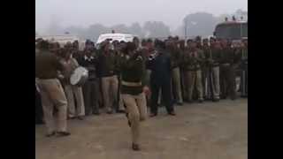 BULANDSHAHR  police dance mahila constable