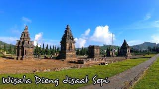 Wisata Dieng Candi Arjuna  Dieng Hari Ini Cerah Sekali