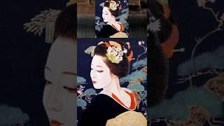 A One-of-a-Kind Kyoto Art Collection Maiko Nishijin-ori Artwork #shorts