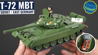 T-72 Main Battle Tank - Soviet  East Germany NVA - COBI 2625 Speed Build Review