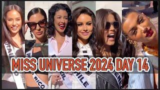 MISS UNIVERSE 2024 DAY 14  4TH DAY OF REHEARSAL  BEST MOMENTS  STAND OUT  WHO’S YOUR FAVORITE ?