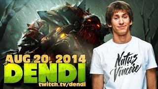 Dota 2 Stream NaVi Dendi - Pudge Gameplay & Commentary