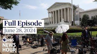 PBS NewsHour West live episode June 28 2024