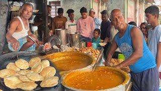 All Time Energetic Great Kailash Mama Selling Kachori With Delicious Sabji । Street Food