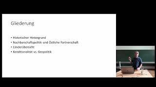 Vortrag 7 Prof. David Aprasidse über Schwarzmeerraum VL  Krieg um die Ukraine III