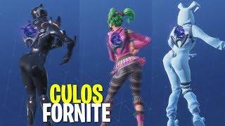 TODOS LOS CUL0S DE FORTNITE BAILANDO EL *NUEVO BAILE HULA*   Fortnite THICC