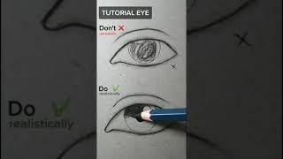 How to drawing eyes - Tutorial  learning step by step