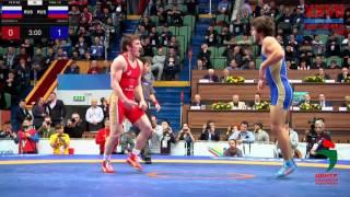 57 kg Alexandr Bogomoev RUS - Rustam Ampar RUS Ivan Yarygin 2016 Final 1-2