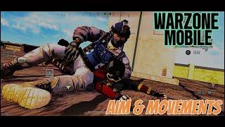 WARZONE MOBILE BEST AIM & MOVEMENTS ON IPHONE 11