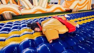 Fun Sumo Suits for Kids at Indoor Playground