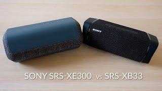 Sony SRS-XE300 vs SRS-XB33 speakers review